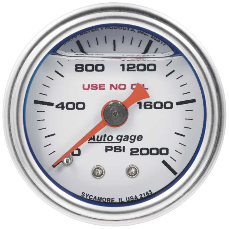 Autogage® Mechanical Nitrous Oxide Pressure Gauge 2183